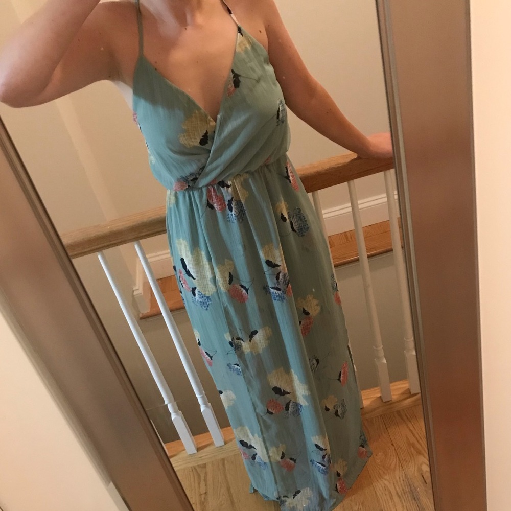 Sage Green Maxi Dress